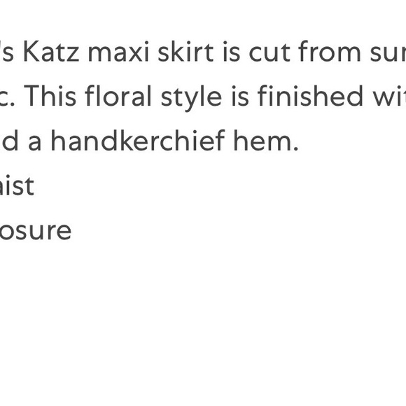 Alice + Olivia Katz Floral Pleated Maxi Skirt - Picture 6 of 7